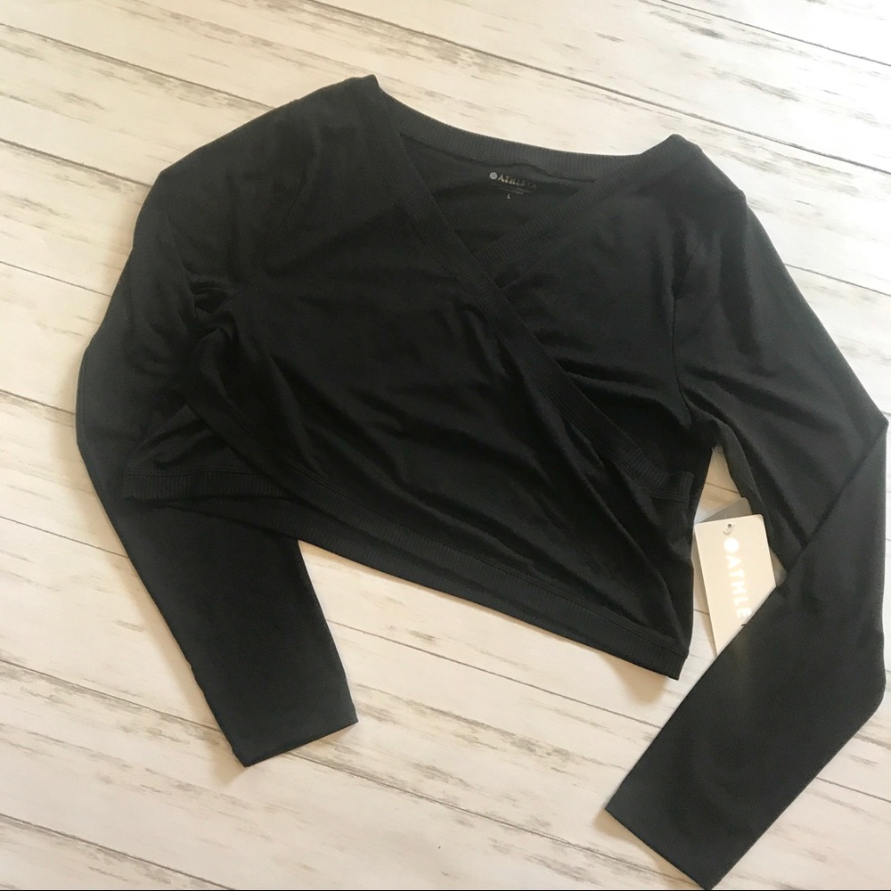 Athleta Encore Wrap Top - Picture 3 of 8